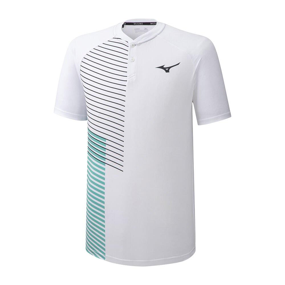 Mizuno Men's T-Shirts Shadow White - XVRJOTZ-19